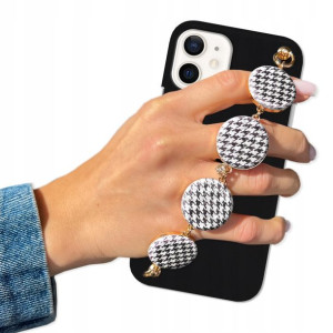 Etui Matowe Czarne BLINK do IPHONE 12 MINI Pepitka