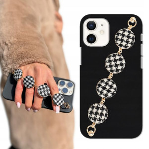 Etui Matowe Czarne BLINK do IPHONE 12 MINI Pepitka