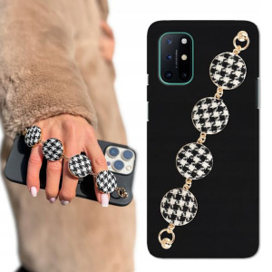 Etui Matowe Czarne BLINK do ONEPLUS 8T W Pepitkę