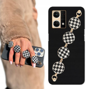Etui Matowe Czarne BLINK do OPPO RENO 7 4G Pepitka