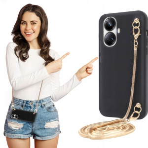 Etui Matowe Czarne BLINK do REALME 10 PRO PLUS 5G