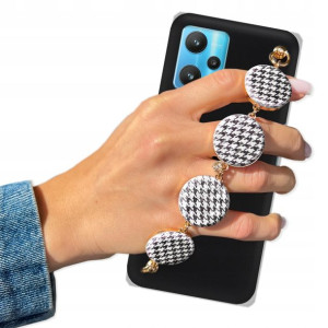 Etui Matowe Czarne BLINK do REALME 9 PRO W Pepitkę