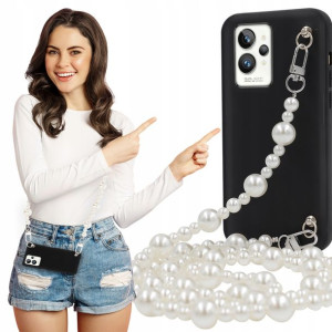 Etui Matowe Czarne BLINK Do REALME GT2 5G Perły