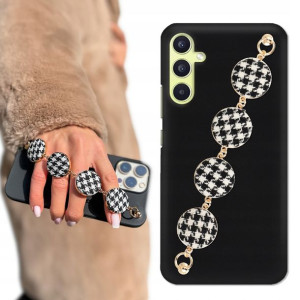 Etui Matowe Czarne BLINK do SAMSUNG A34 5G Pepitka