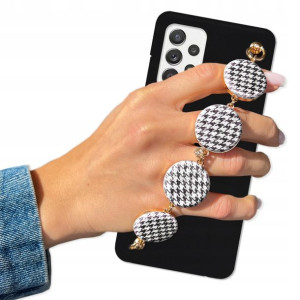 Etui Matowe Czarne BLINK do SAMSUNG A52 4G Pepitka