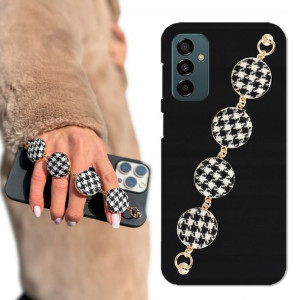 Etui Matowe Czarne BLINK do SAMSUNG M13 4G Pepitka
