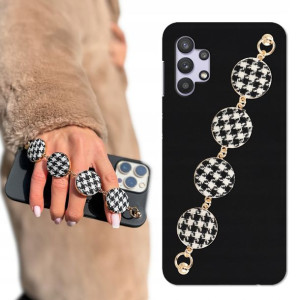 Etui Matowe Czarne BLINK do SAMSUNG M32 5G Pepitka