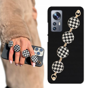 Etui Matowe Czarne BLINK do XIAOMI 12 W Pepitkę
