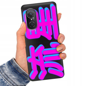Etui Matowe CZARNE do HUAWEI HONOR 50SE Sztuka Wz