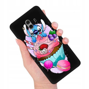 Etui MATOWE Czarne do HUAWEI MATE 10 Modne Wzory