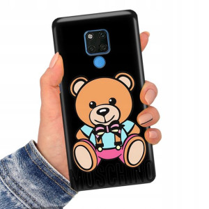 Etui Matowe Czarne do HUAWEI MATE 20 X Top Wzory