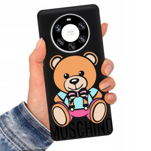 Etui Matowe Czarne do HUAWEI MATE 40 PRO PLUS Wz