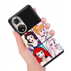 Etui MATOWE Czarne do HUAWEI NOVA 9 Modne Wzory