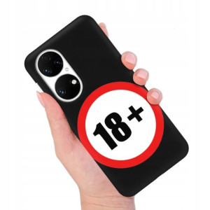 Etui MATOWE Czarne do HUAWEI P50 Modne Top Wzory