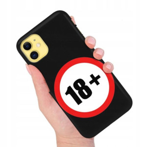 Etui MATOWE Czarne do IPHONE 11 Modne Top Wzory
