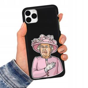 Etui Matowe Czarne do IPHONE 11 PRO MAX Top Wzory