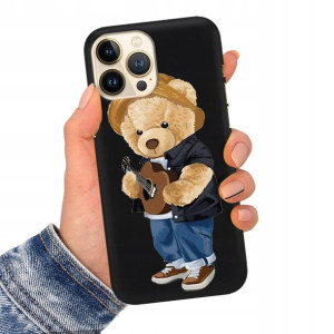 Etui Matowe Czarne do IPHONE 13 PRO MAX Top Wzory