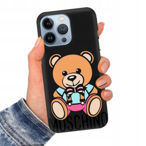 Etui Matowe Czarne do IPHONE 13 PRO Serial Wzory