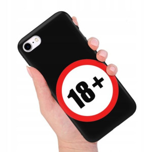 Etui MATOWE Czarne do iPHONE SE2/ SE3 Modne Wzory