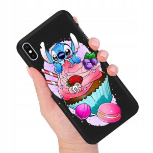 Etui MATOWE Czarne do IPHONE X/ XS Modne Top Wzory
