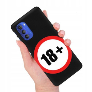 Etui MATOWE Czarne do MOTOROLA G51 5G Modne Wzory
