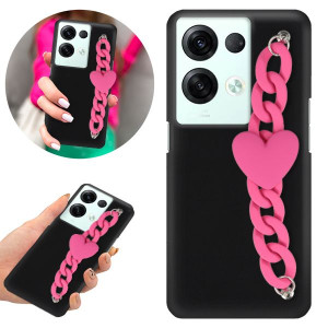 Etui Matowe Czarne do OPPO RENO 8 PRO 5G Blink 09