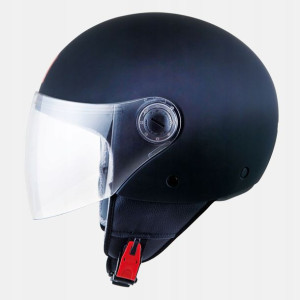 Mt Kask Otwarty Jet Street Solid Gloss Black Xs