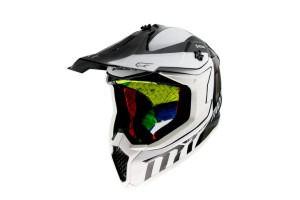Mt Kask Cross Falcon Warrior B0 Gloss Pearl Whit M