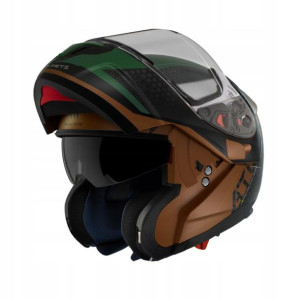 Mt Kask Szczękowy Atom Sv Adventure Green/brown M