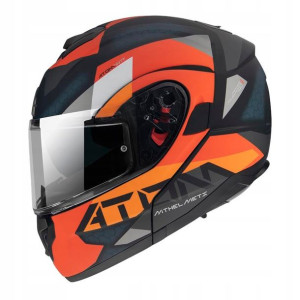 Mt Kask Szczękowy Flip-up Atom Sv W17 A4 Matt Xxl