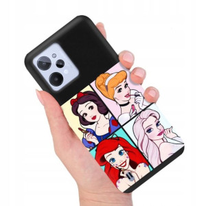 Etui MATOWE Czarne do REALME C31 Modne Top Wzory