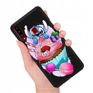 Etui MATOWE Czarne do SAMSUNG A20s Modne Top Wzory