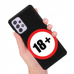 Etui MATOWE Czarne do SAMSUNG A72 5G Modne Wzory