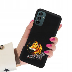 Etui Matowe Czarne do SAMSUNG M23 5G Case Wzory