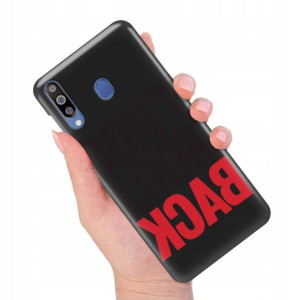 Etui MATOWE Czarne do SAMSUNG M30 Modne Top Wzory