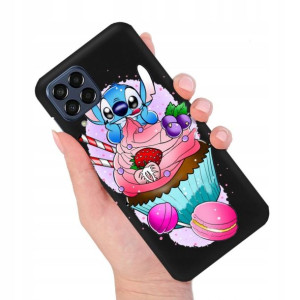 Etui MATOWE Czarne do SAMSUNG M53 5G Modne Wzory