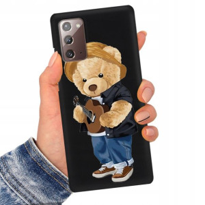 Etui Matowe Czarne do SAMSUNG NOTE 20 Serial Wzory