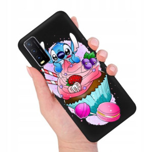 Etui MATOWE Czarne do VIVO Y20s Modne Top Wzory