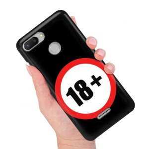 Etui MATOWE Czarne do XIAOMI REDMI 6 Modne Wzory