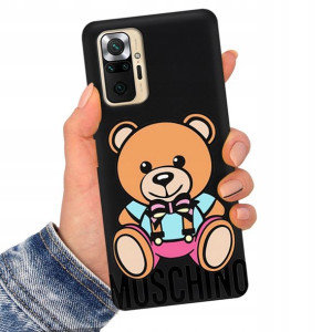 Etui Matowe Czarne do XIAOMI REDMI NOTE 10 PRO Wz