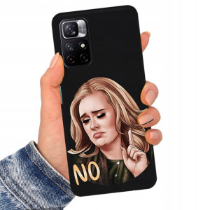 Etui Matowe Czarne do XIAOMI REDMI NOTE 11T 5G Wz