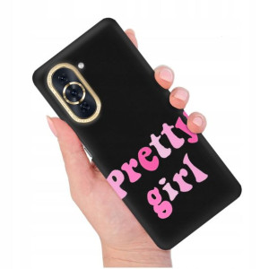 Etui Matowe Czarny do HUAWEI NOVA 10 PRO Top Wzory