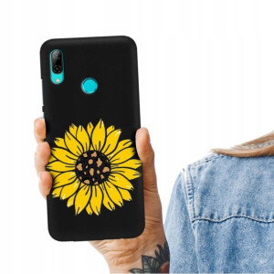 Etui Matowe CZARNY do HUAWEI P SMART 2019 Top Wz