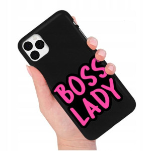 Etui Matowe Czarny do IPHONE 11 PRO MAX Top Wzory