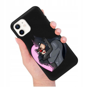 Etui Matowe Czarny do IPHONE 12 Modne Top Wzory