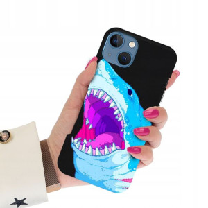 Etui Matowe Czarny do IPHONE 14 Art Sztuka Wzory