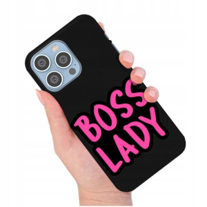 Etui Matowe Czarny do IPHONE 14 PRO MAX Top Wzory