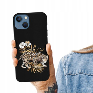 Etui Matowe CZARNY do IPHONE 14 Snoop Dog Wzory
