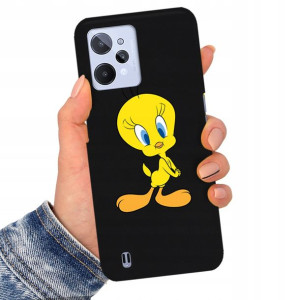 Etui Matowe Czarny do REALME C31 Bajki Top Wzory