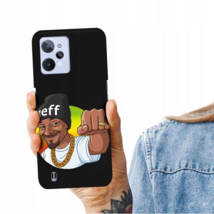 Etui Matowe CZARNY do REALME C31 Snoop Dog Wzory